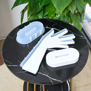 Kit stampo in silicone a forma di mano per espositore gioielli fai da te in resina