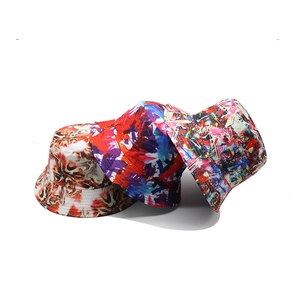 Cappello Alla Pescatora Cotone Poliestere Protezione Solare Traspirante Graffiti Astratto Floreale Streetwear Unisex