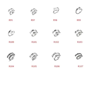Stainless Steel Open Adjustable Ring Cross Heart Infinity Engraved Faith Love Inspirational Minimalist Jewelry Women