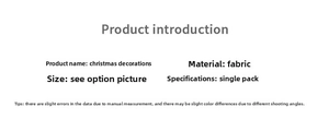 Detailed Christmas red velvet ribbon specification and product material information table