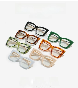 Cat eye glasses frames shown in a variety of colors like tortoiseshell and amber