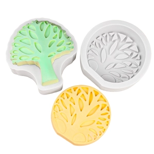 Life of Tree silicone mold for DIY scented candles, handmade soap, and resin crafts