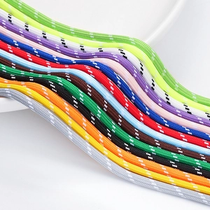 5mm Braided Nylon Cord Multicolor DIY Jewelry Accessories For Phone Lanyard Bag Chain Bracelet Fashion Hand Rope Dopamine