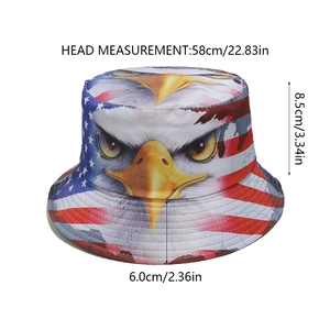Tabella taglie cappello aquila con circonferenza testa 58cm e tesa da 6cm