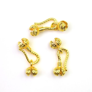 Chiusure a bocciolo in oro 14K per la creazione di gioielli fai da te collane e bracciali