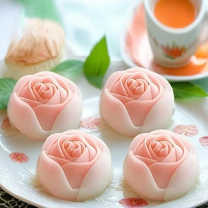 Siliconen mal voor 3D lotusbloem kaars voor doe-het-zelf handgemaakte aromatherapie decoratie