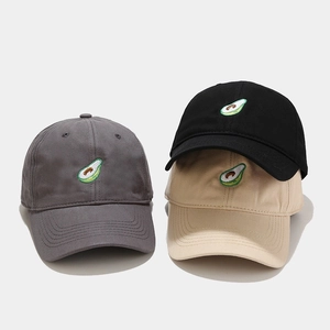 Berretto Da Baseball Cotone Ricamato Avocado Protezione Solare Regolabile Cappello Da Sole Casuale Per Uomo E Donna