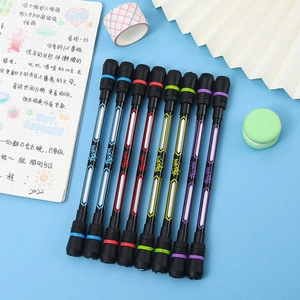 8-pack beginner spinning pens with balanced gravity design for stress relief and practice