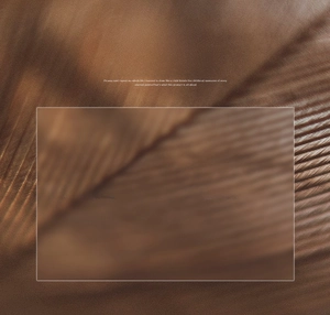 Macro shot of vintage pearl ring details with artistic text on a textured brown background