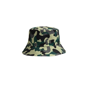 Classic forest camouflage boonie hat for outdoor sun protection with wide brim