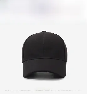 Front view of black baseball cap featuring 3D embroidered FARD text and six-panel structure