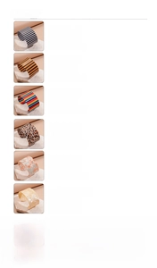 Detailed specs of striped acrylic and acetate bangles showing dimensions and 16.3g weight