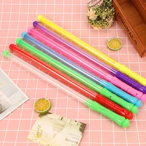 Colorful LED glow sticks for concerts, 48cm rainbow flashing light wands in multi-color set