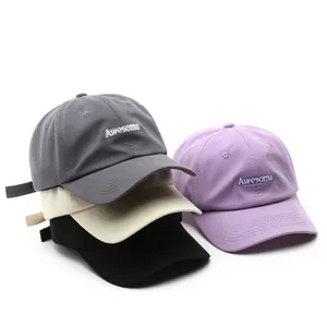 Gorra De Béisbol Bordada Awesome Algodón Ajustable Sombrero De Sol Exterior Para Hombres Y Mujeres Streetwear Casual