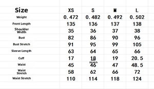Detailed size chart for boho floral long sleeve shirt maxi dress with waist measurements