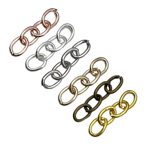5cm adjustable extension chains in 6 metal finishes for jewelry making and necklaces