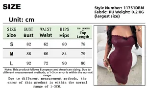 Detailed size chart for sexy snake print PU mini dress showing bust waist and hip measurements