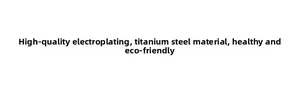 Detail view of high-quality electrolytic polished titanium steel for safe skin contact