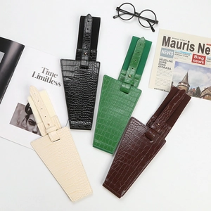 Elastic wide corset belt in crocodile texture faux leather with four stylish colors