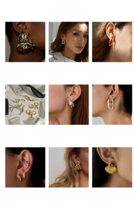 Grille de boucles d'oreilles libellule en acier, puces en perles et bijoux en agate