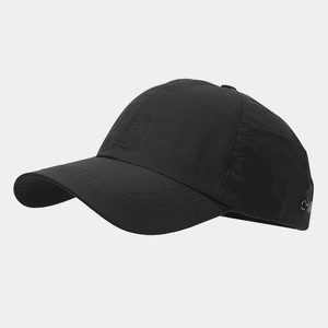 Outdoor breathable mesh ponytail baseball cap for women with sun protection in black
