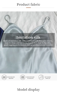 Détail du tissu en satin de soie d'imitation montrant une texture douce et brillante