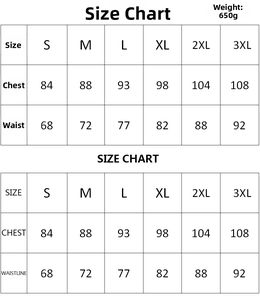 Detaillierte Größentabelle für Chiffon-Spitzenkleid mit Brust- und Taillenmaßen