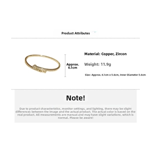 Detail view of 18k gold plated snake bracelet showing dimensions and LOVE heart charms