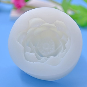 Stampo in silicone a forma di fiore di loto per torte, mousse e cioccolato fai-da-te
