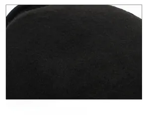 Close-up of thick fleece lining detail showing the warm texture for winter hats