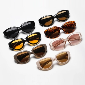 Stylish oversized cat eye sunglasses in various trendy colors for women by KD97188