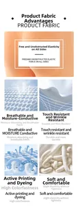Macro detail showing four-way stretch and breathable fabric texture of peach lift yoga leggings