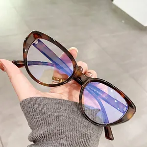 Retro tortoise shell cat eye blue light blocking glasses with vintage style frames