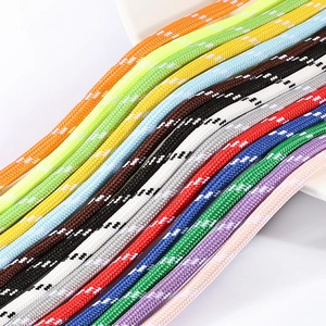 Vibrant 5mm colorful nylon braided cords for DIY jewelry and bag charms accessories