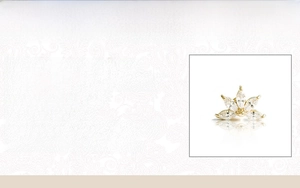 Detailed specifications of 925 sterling silver lotus stud earring with gold plating
