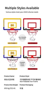 Detail eines hängenden Basketballkorbs mit Stahlrahmen und robustem Rückwand-Netz-Set