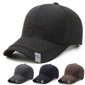 Baseballkappe Herren Bestickt Sport Outdoor Lässig Sonnenschutz Verstellbar Mode Polyester Hut Atmungsaktiv Sport