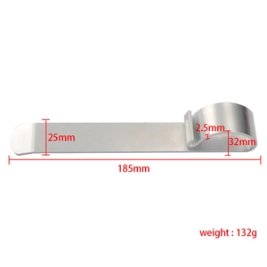 Polished stainless steel 185mm bending tool for DIY jewelry making accessories