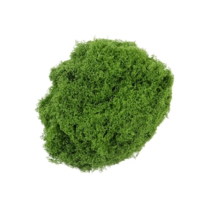 Artificial green moss fiber for DIY terrarium landscaping and miniature garden decor