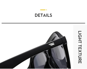 Detail of metal hinge decor on lightweight black double-bridge sunglasses frame