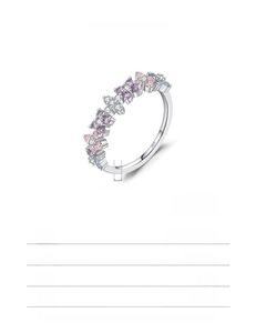 Technical specifications showing 1.40mm width and 1.50g weight of the S925 silver ring