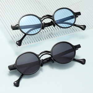 Round Frame Sunglasses Vintage UV400 Protection PC Frame AC Lens Fashion Outdoor Travel For Men Women Unisex