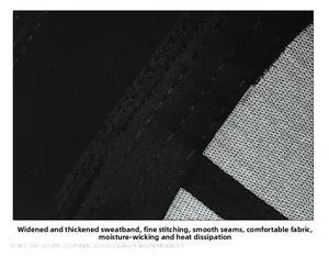 Détail du bandeau respirant avec coutures renforcées pour cette casquette de baseball
