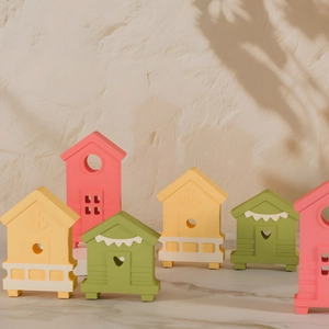 DIY seaside house silicone mold for resin casting and home decorative ornaments