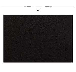 Detailed macro view of premium thick black fleece lining for winter thermal insulation