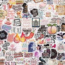 Detail shot of 100pcs waterproof dinosaur stickers for luggage, skateboards and laptops