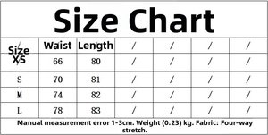 Size guide for striped tube top and skirt set with measurements and stretch info