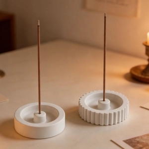 Minimalistische siliconen mallen voor wierookhouders voor gips en hars DIY