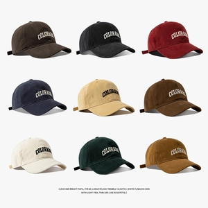Classic Colorado embroidered baseball caps in nine vintage colors for men and women