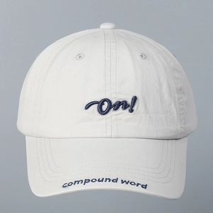 Gorra de Béisbol de 100% Algodón Moda Simple Bordado de Letras 3D Parasol Transpirable Sombrero Para Hombre Mujer Diario Deporte Aire Libre